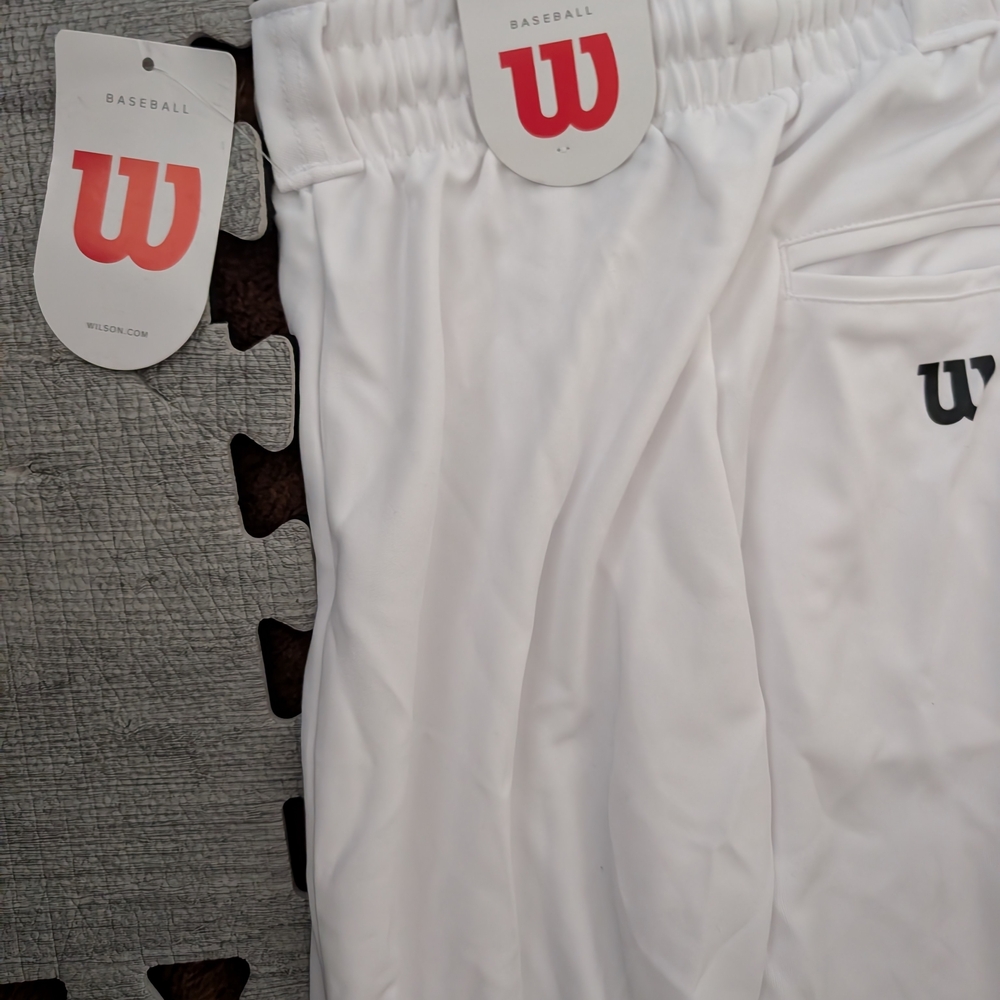 Wilson White Baseball Pants